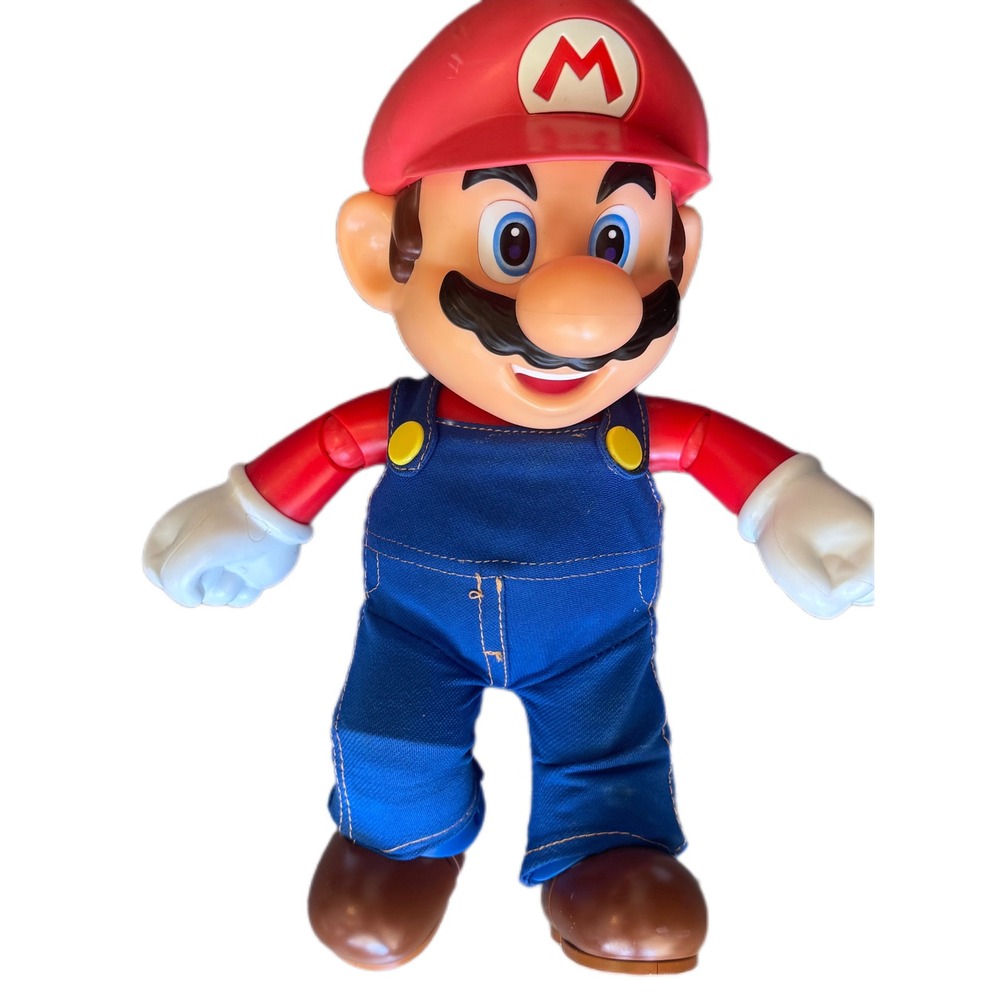 Super Mario Talking Action Figure‎ Jakks Pacific 2020 Nintendo Collectible 12"